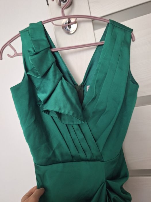 Rochie midi Miss Grey verde