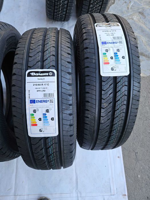 4 Нови бусови летни гуми 215/60 R17C Barum Vanis 3 109T 104H DOT3524