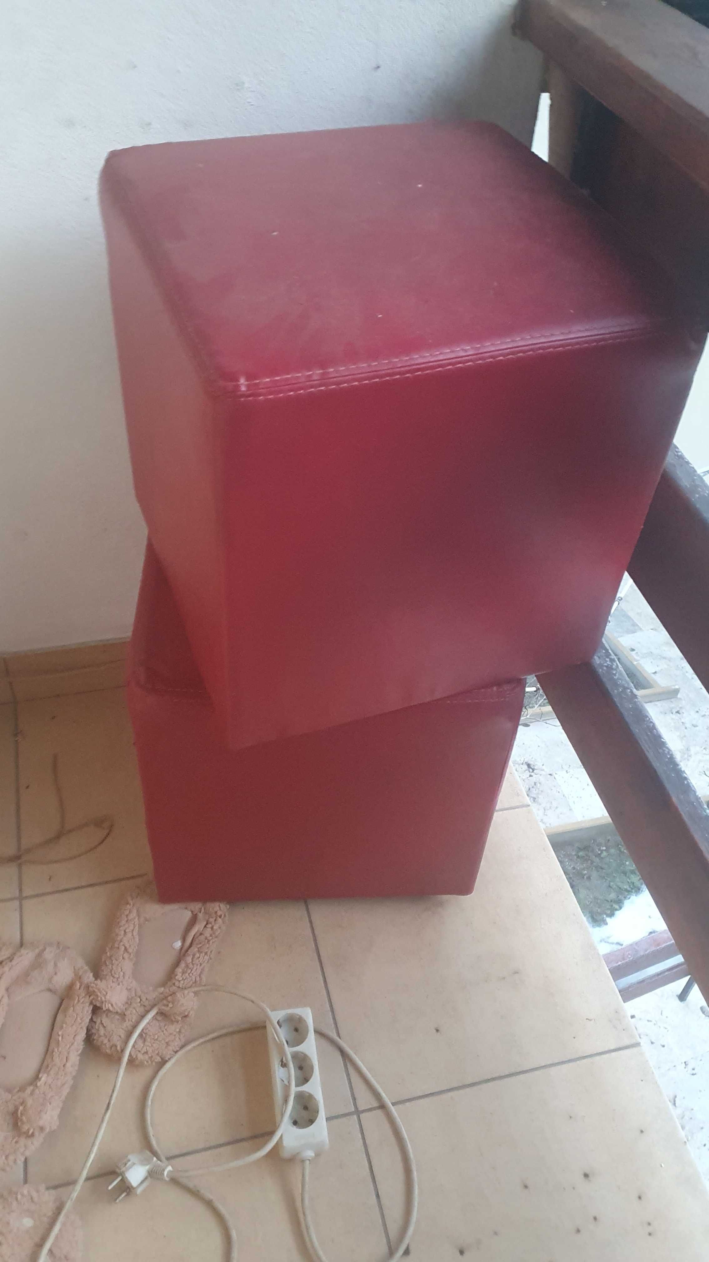 Taburet piele sintetica