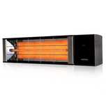 Incalzitor Veito Nevada 2,5kW, fibra Carbon, Aluminiu, 3 trepte, IP55