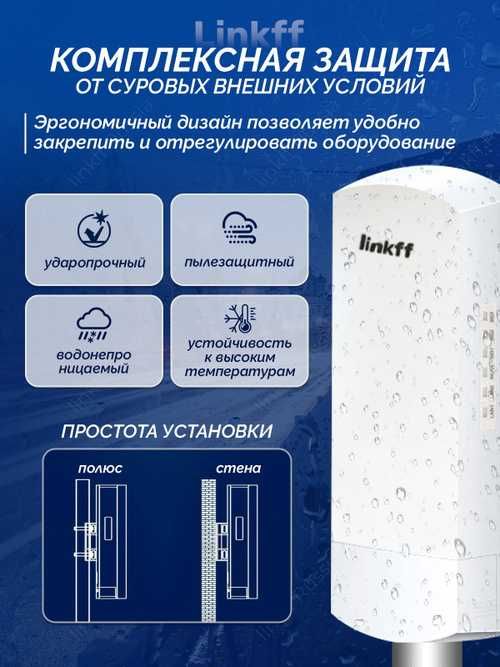 Linkff Радиомост 10км (FF-W10)