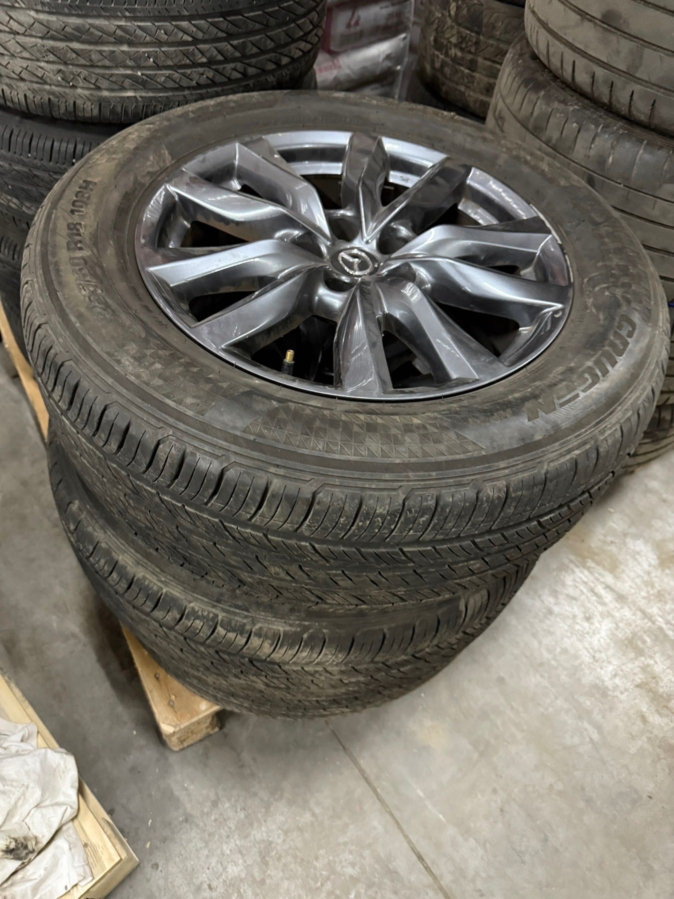 Джанти с гуми и датчици за Мазда CX5,CX30,6