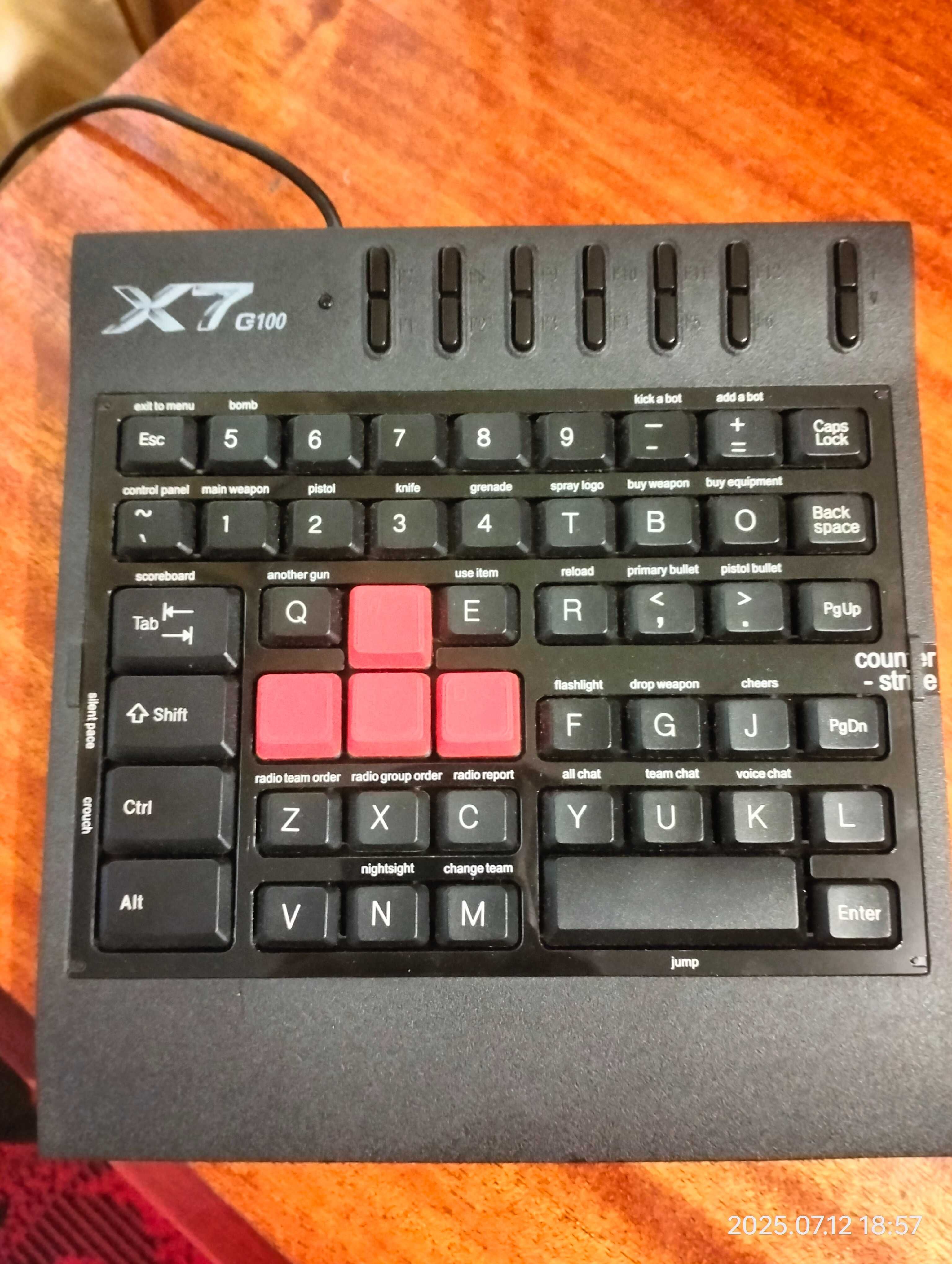 Клавиатура A4tech x7 G100