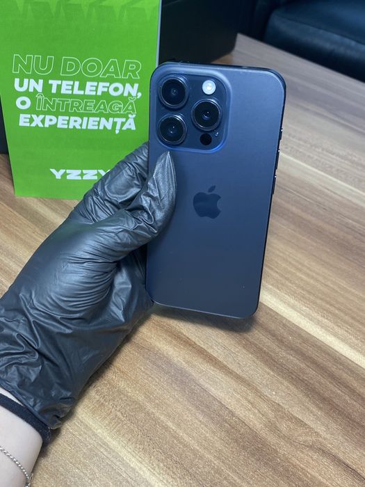 iPhone 15 Pro / 128 GB / Sănătate baterie 91% / Ca nou