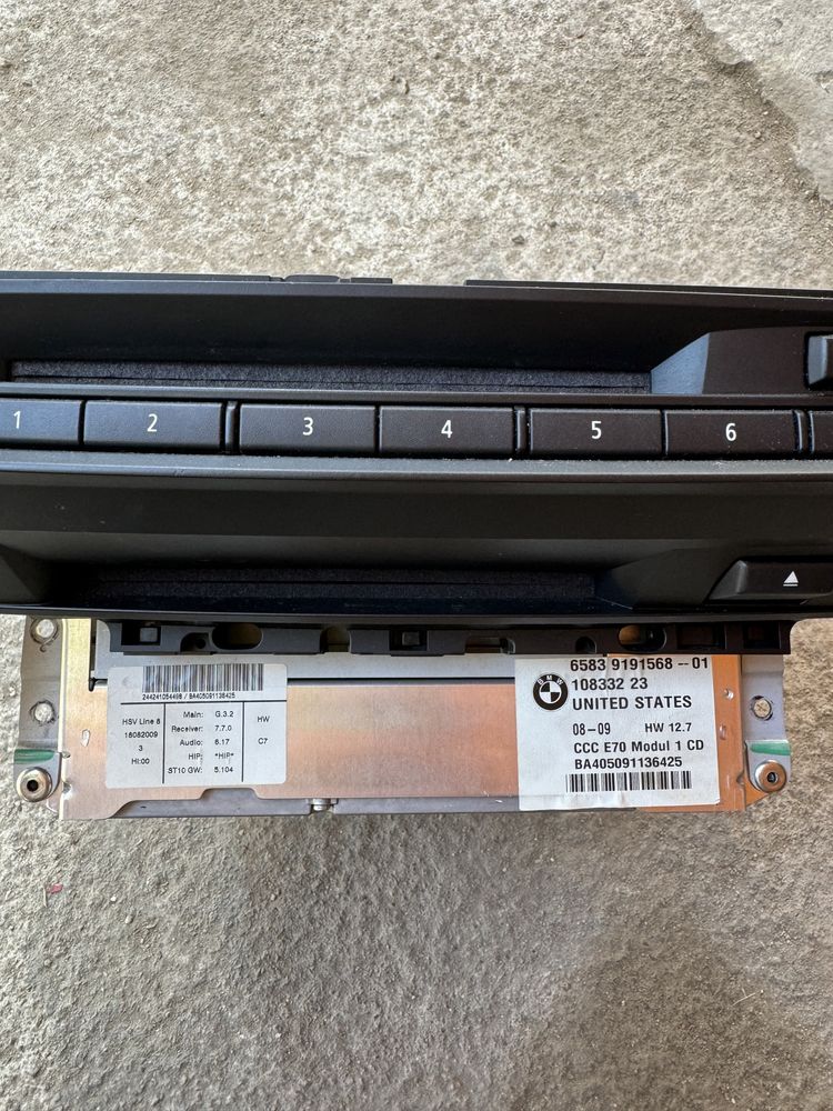 Модул навигация ццц бмв х5,е70(modul mavigaciq ccc bmw x5,e70)