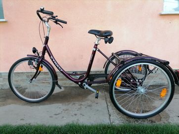 КАТО НОВА !!KYNAST Велосипед Триколка за Възрастни.