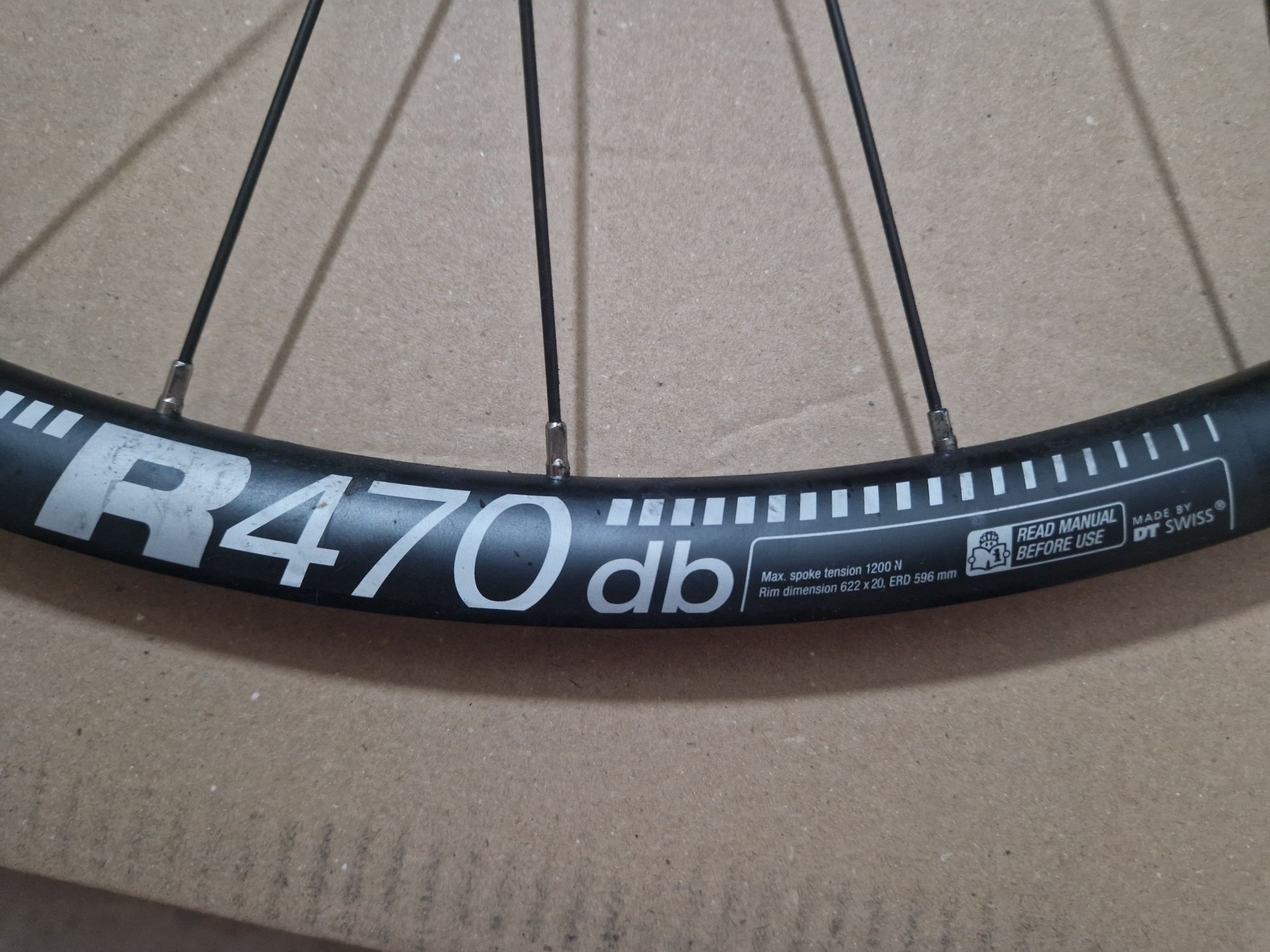 Комплект алуминиеви капли dt swiss r470db 28" / 700C