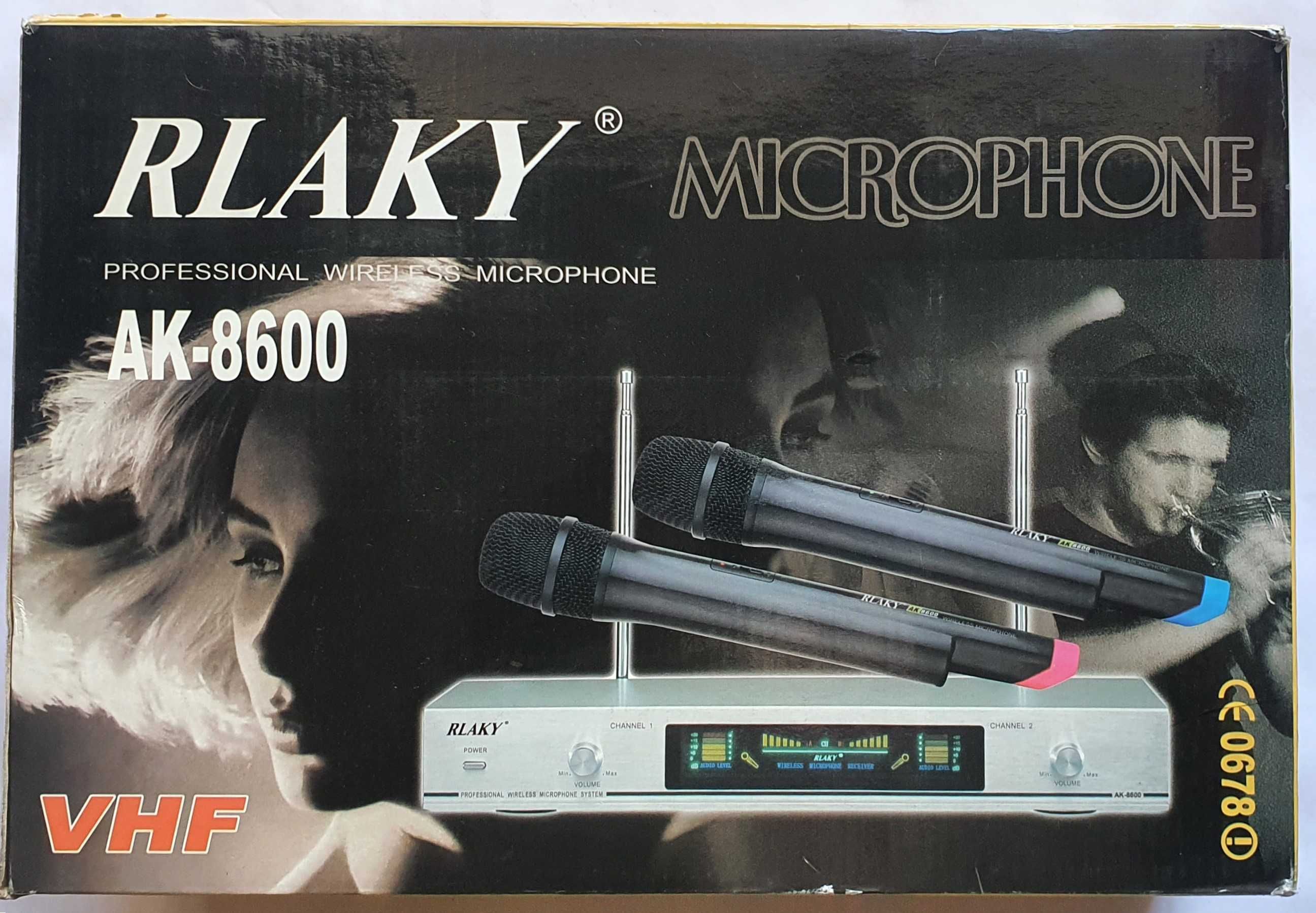 Set microfoane profesionale wireless Rlaky AK 8600