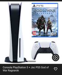 Consola PlayStation 5 + Joc PS5 God of War Ragnarok