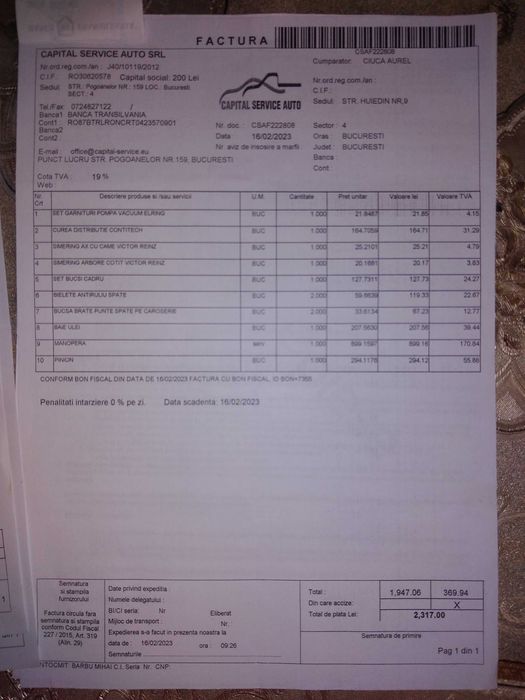 Autoturism skoda octavia