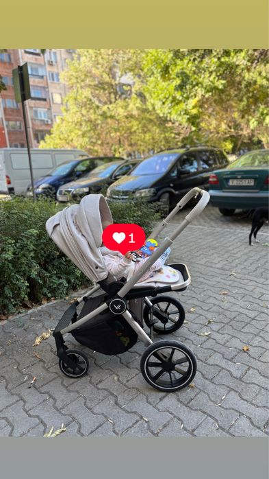 Количка 2в1 muuvo boho