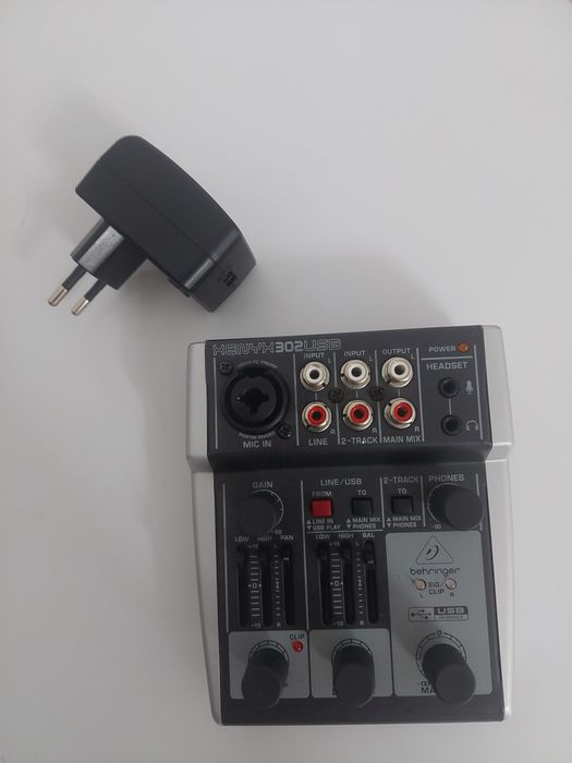 Mixer,  Interfata audio behringer xenyx 302 usb