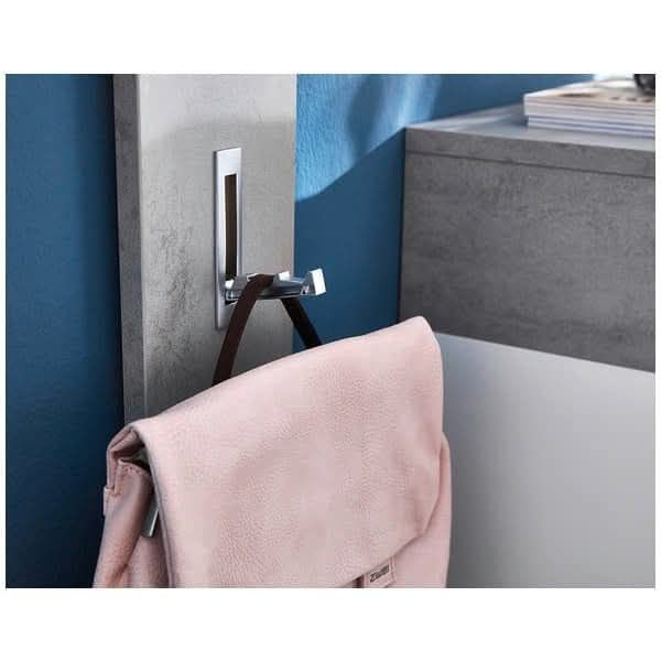 Cuier perete vertical gri beton