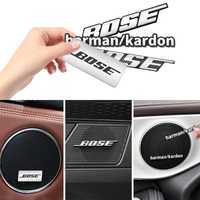 Set 4 Embleme Stickere 3D Bose Harman/Kardon Boxe Difuzoare Audio Auto