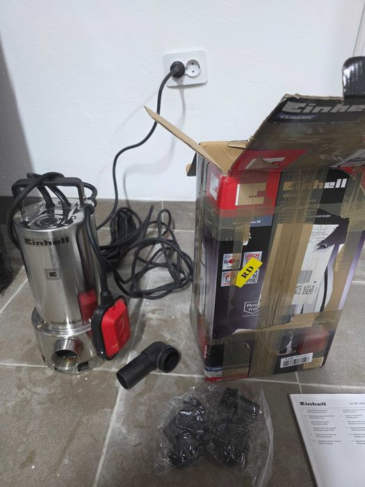 2 x Pompa submersibila Einhell apa murdara GC-DP 1020 N