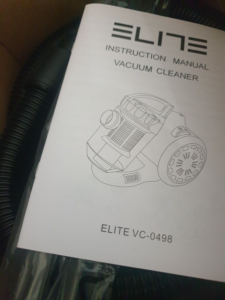 Чисто нова прахосмукачка  Elite VC-0498