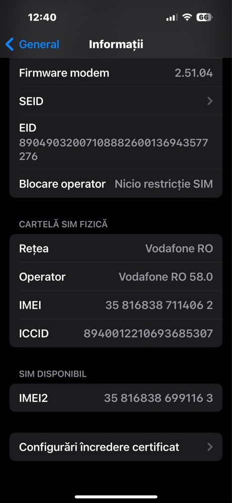 Iphone 14 pro 256 gb vand sau schimb cu samsung s24 ultra