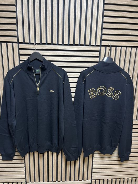 Hugo Boss : Zoldan 1/4 Zip Jumper - НОВИ 2 броя ХЛ размер / Оригинал