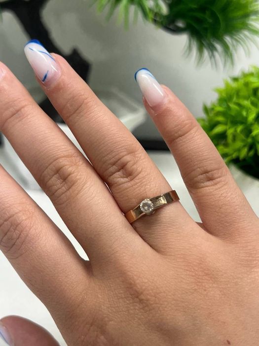 Золото 585, кольцо-1,87