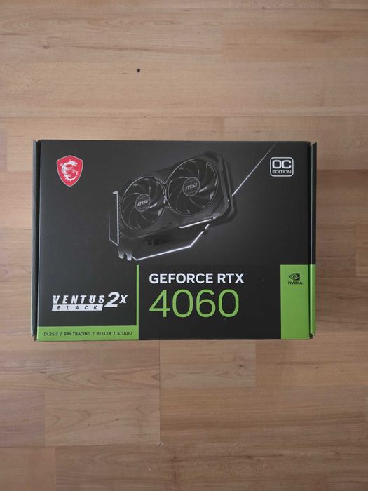 Placa Video MSI VENTUS X3 RTX 4060 OC 8GB