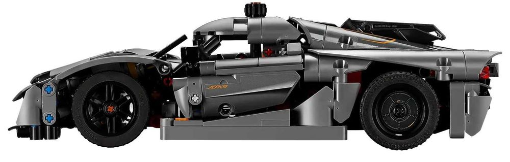 НОВО LEGO Technic 42173 - Сива хиперкола Koenigsegg Jesko