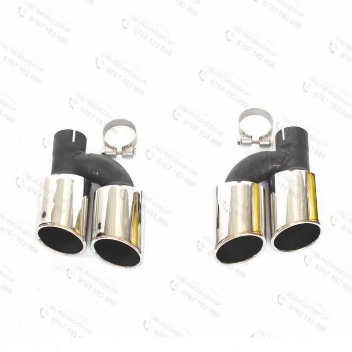 Difuzor bara spate cu tipsuri evacuare Audi A6 S6 C7 an fab. 2011-2015