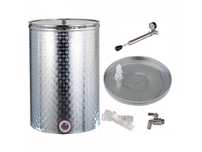 Vând cisterne inox cu capac flotant 100-1000L