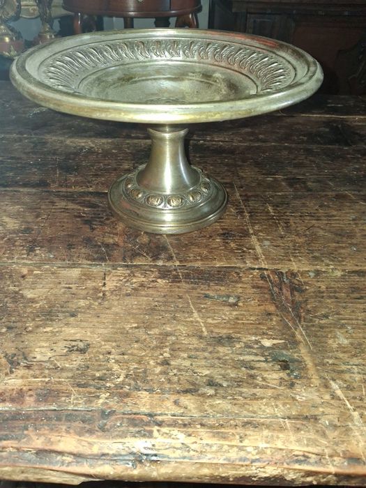 Fructiera alamă argintata