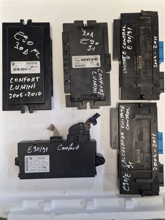 Calculator confort,Calculator unitate control luminil Bmw seria 3 e 90