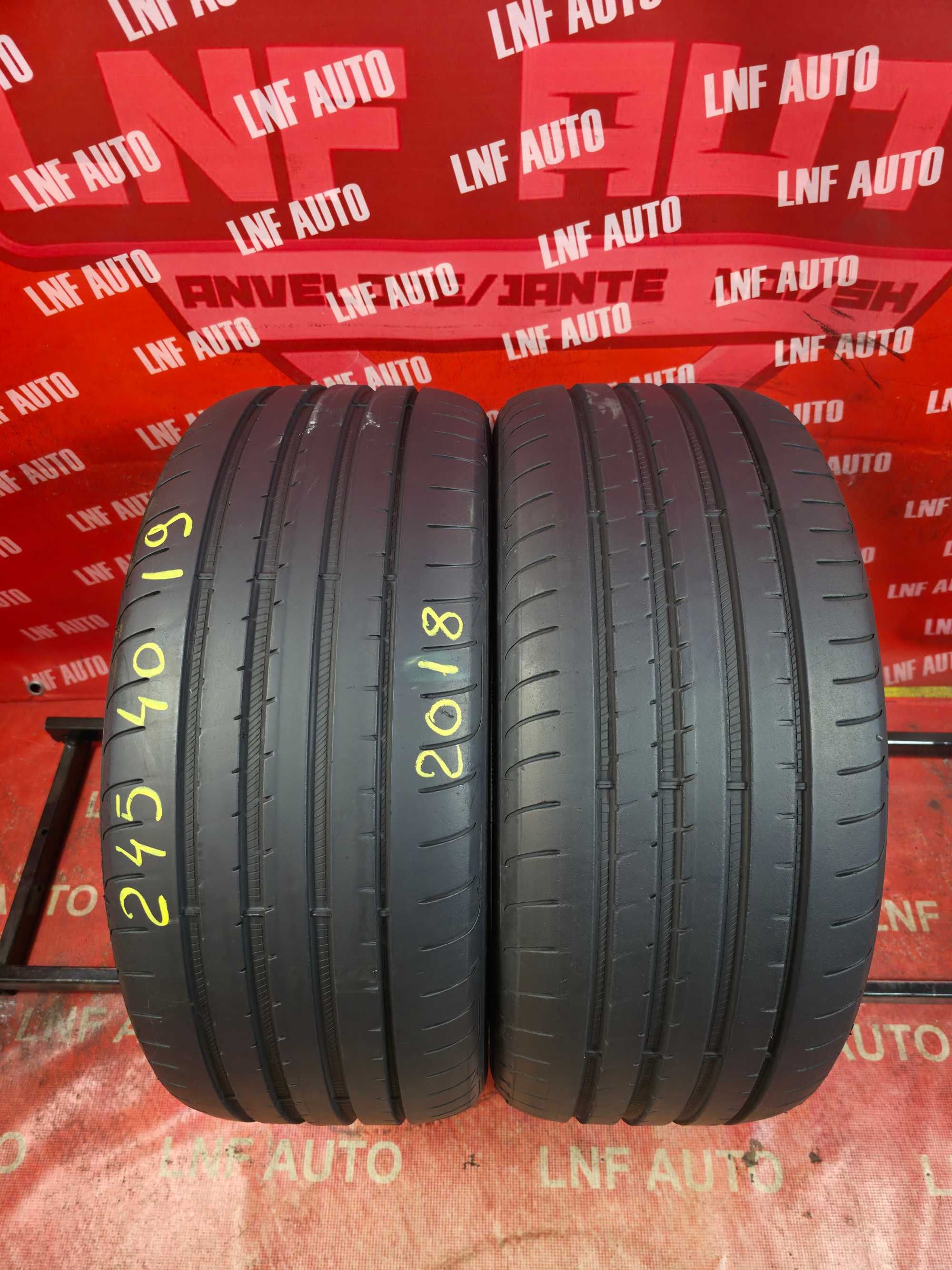 Anvelope de VARA - 245/40/19 - GoodYear - 6 MM - DOT 2018 !