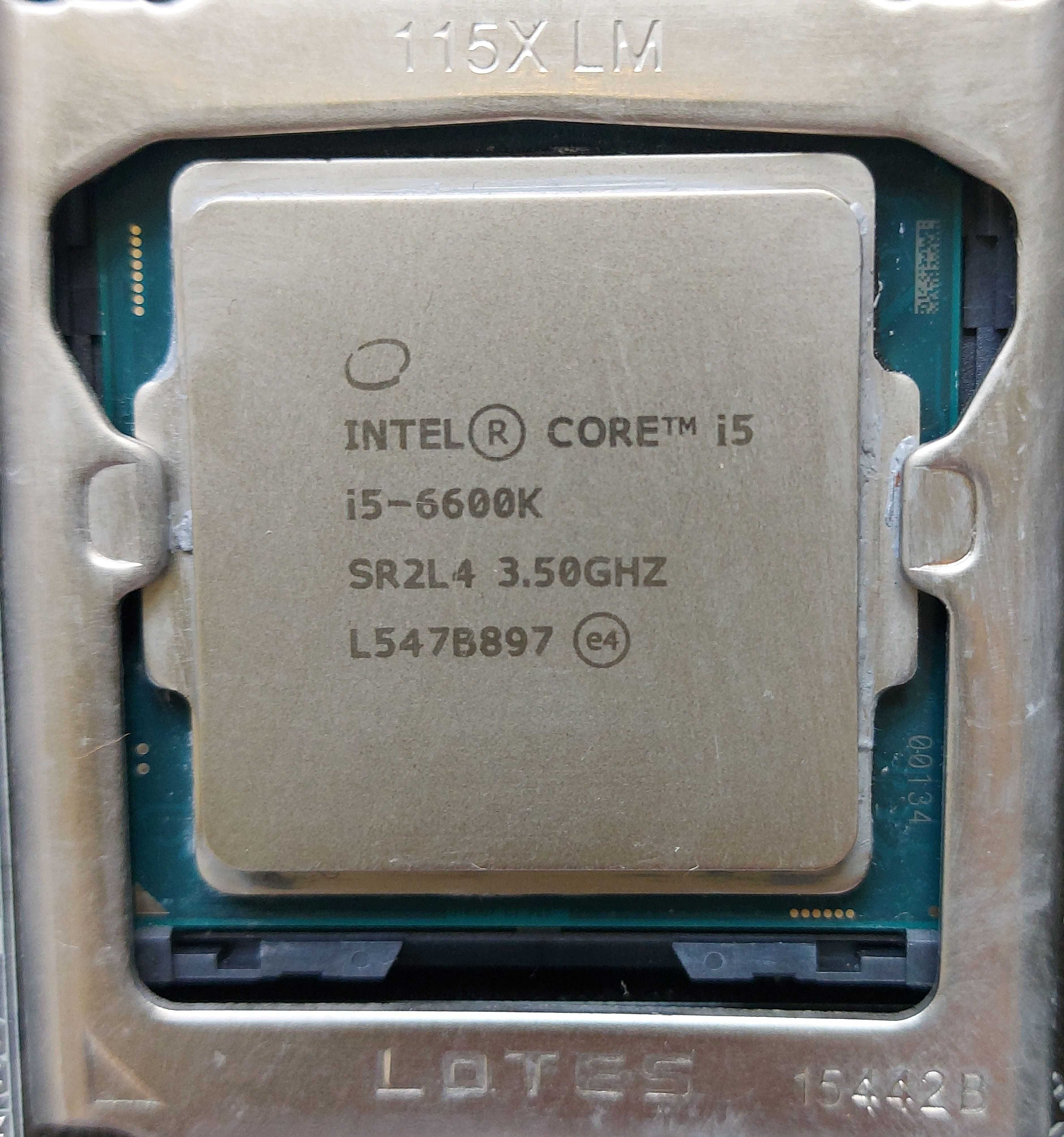 KIT i5 6600K 3.5GHz  + Asus B150M-A + Cooler