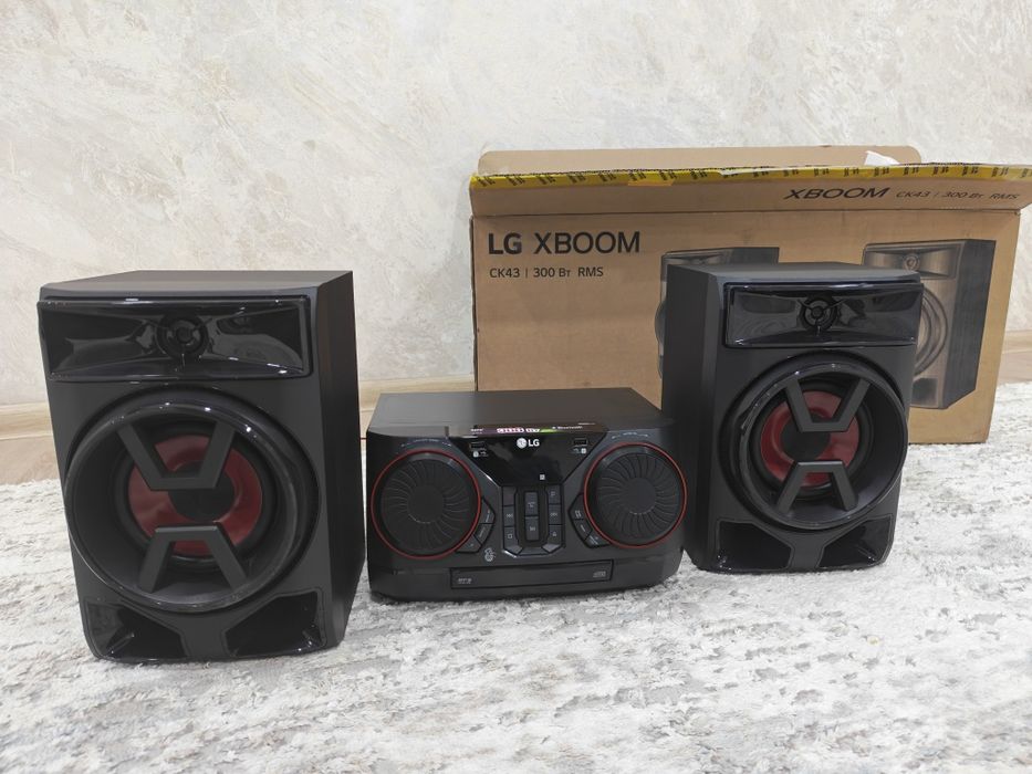 XBOOM 300 Watts - CK43 | LG ZA музикалный центр оригинал, Kalonka