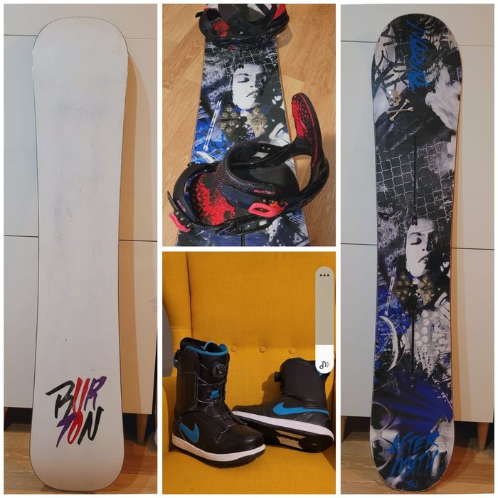 Plac snowboard Burton 152 + legături Burton EST + boots NIKE BOA 42