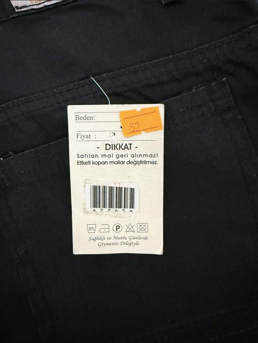 Джинсы чёрные мужские турецкие, размер 50 , новый