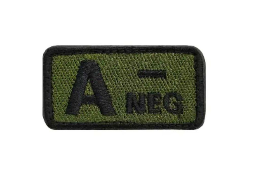 Зелени тактически пачове с кръвна група