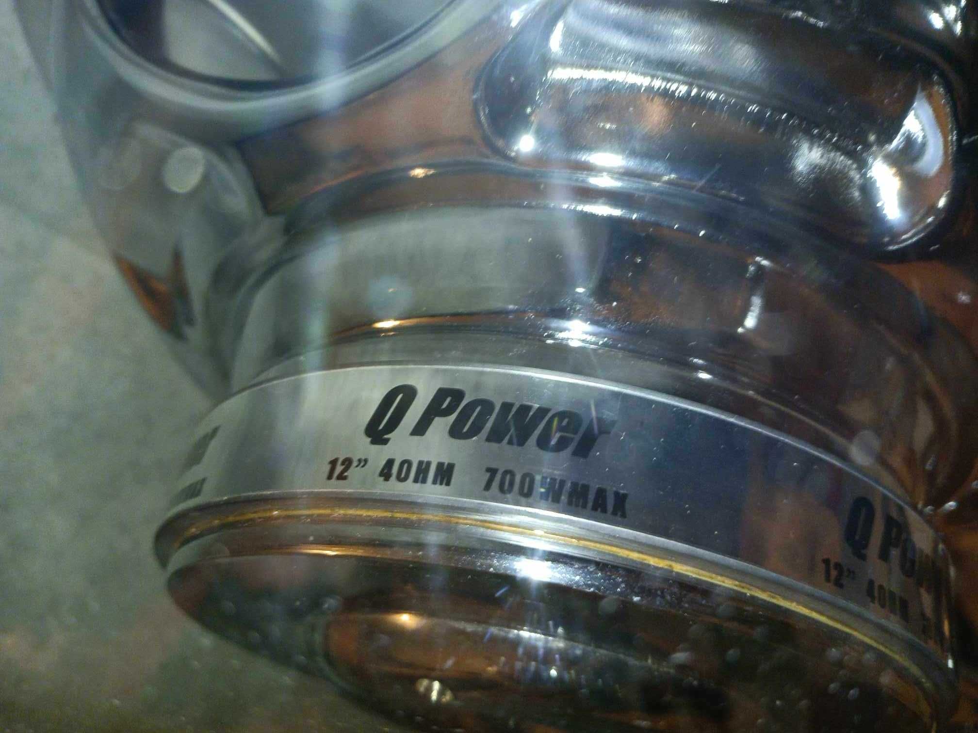 Dual Subwoofer Q Power 2x700W MAXX 12" 40НМ