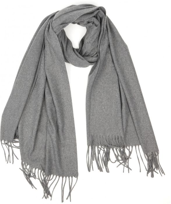 Серый шарф новый