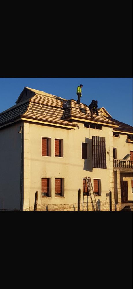 Acoperisuri Reparatii Tabla Bilka Mansaradiri Dulgherie Vopsit Tabla