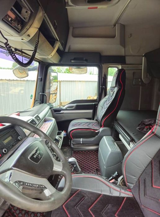 Man tgx 26.440 Euro 5 abrollkipper container