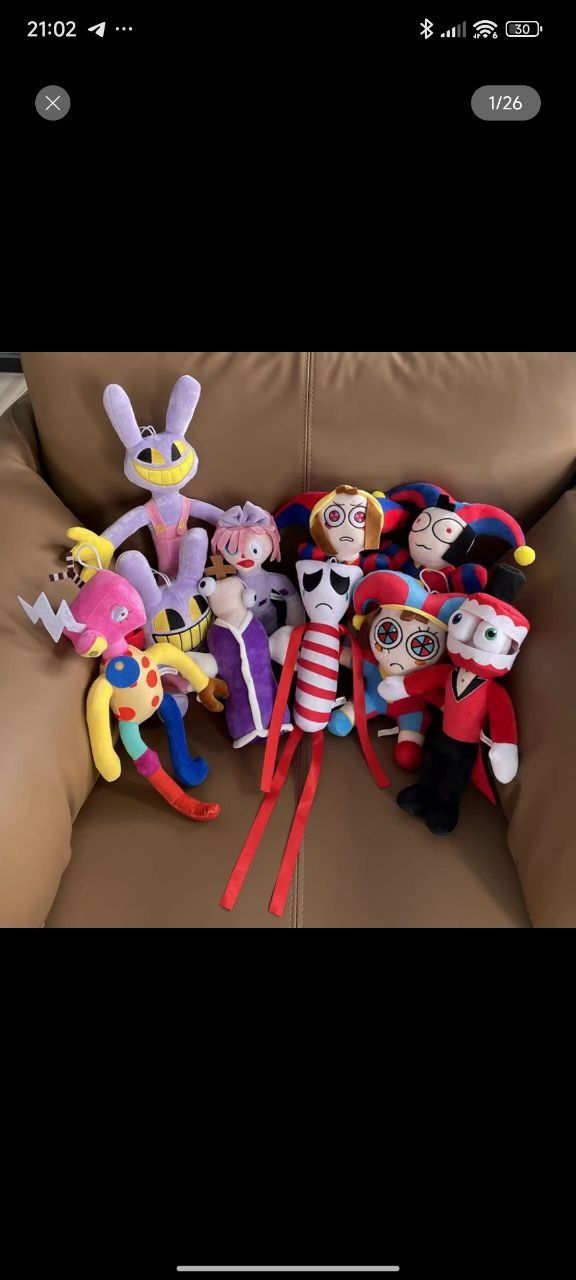 Мягкие игрушки из мультсериала "Отель Хазбин"