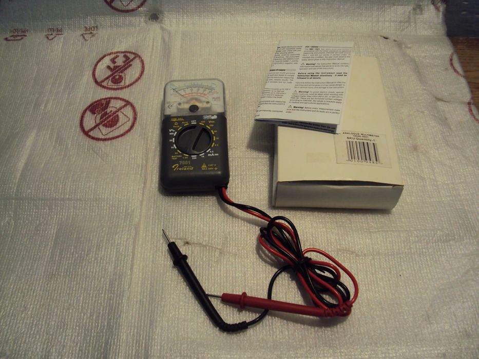 multimetru analog-produs nou