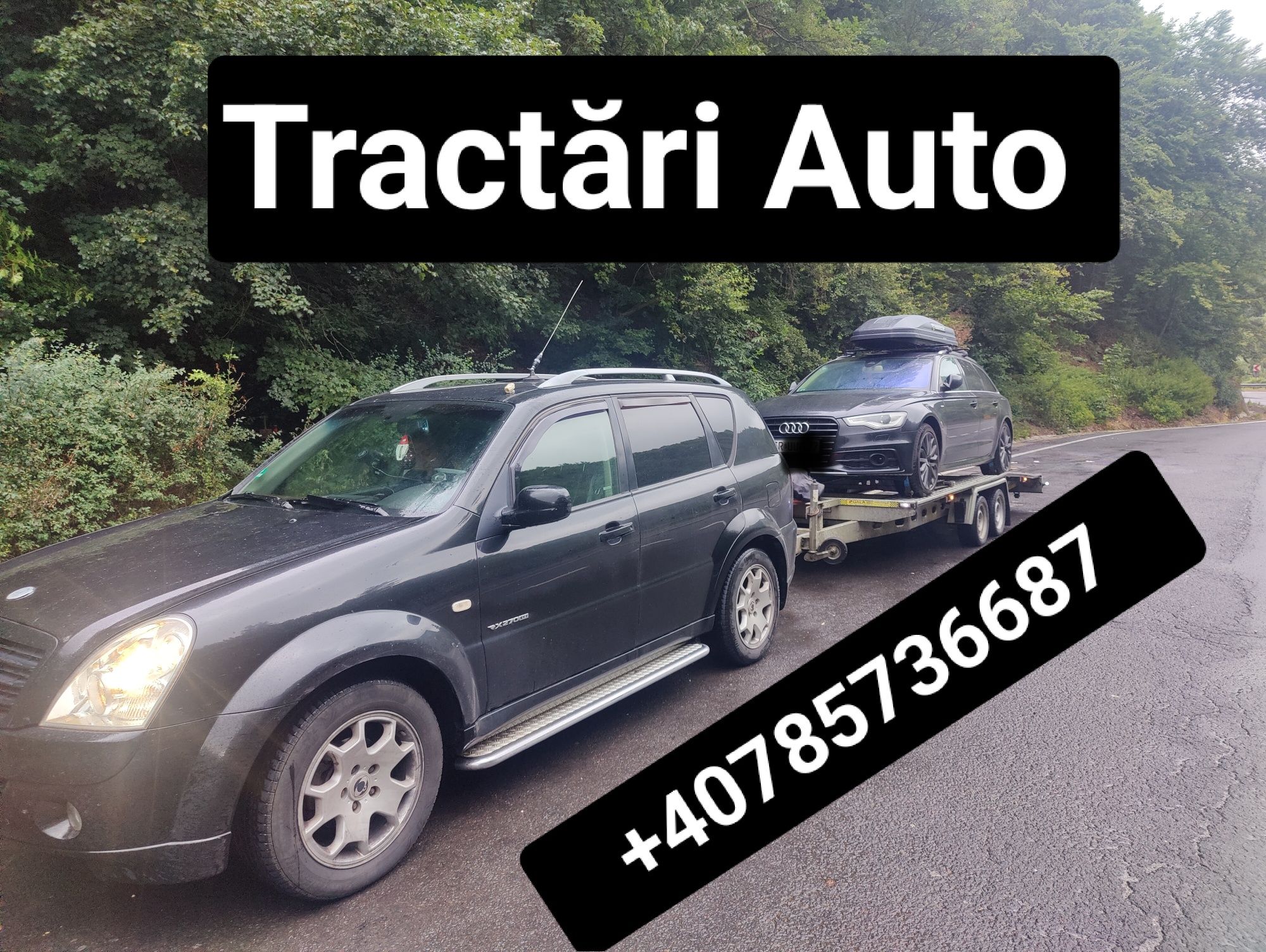 Tractări auto non stop