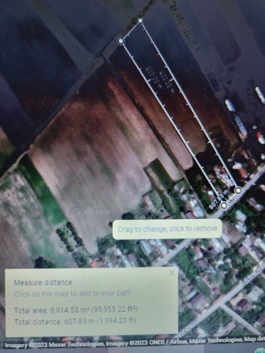 Vand parcele teren intravilan 400-500 mp Bâldana-Dâmbovița