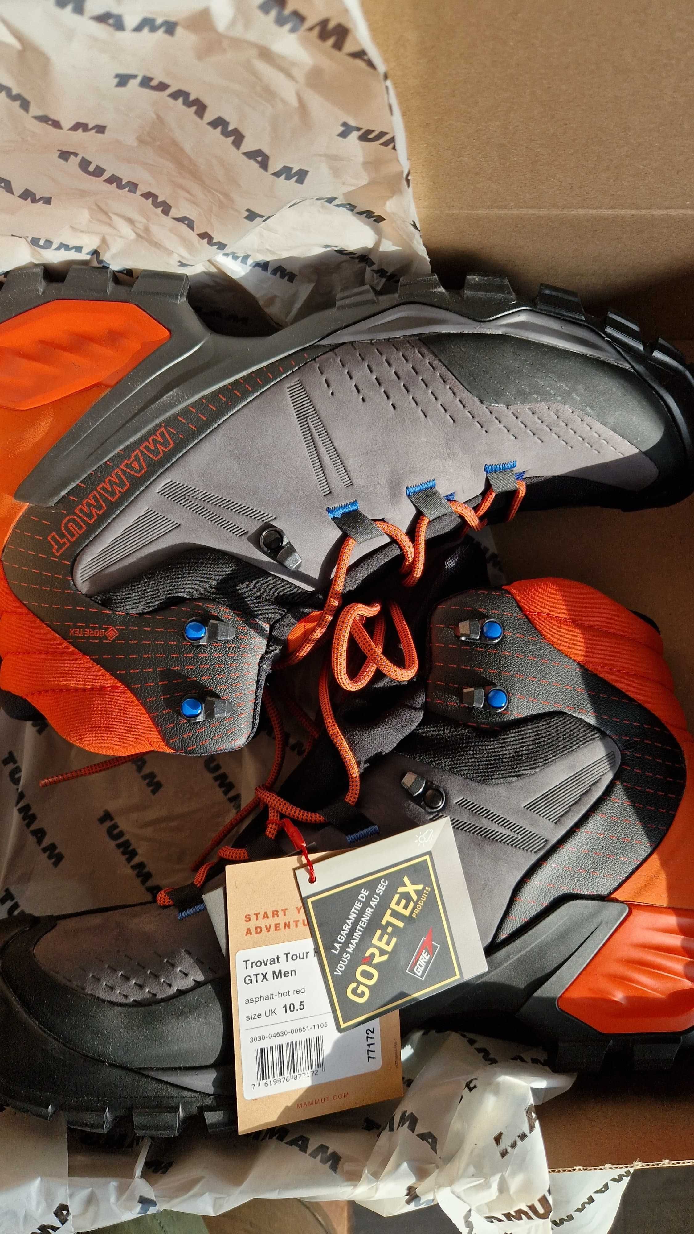 Bocanci Mammut 43 44 Trovat Gore-Tex hiking munte meindl la sportiva