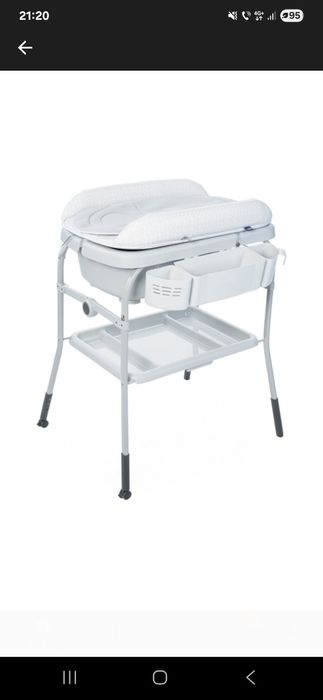 Cadă + masă de înfășat Chicco