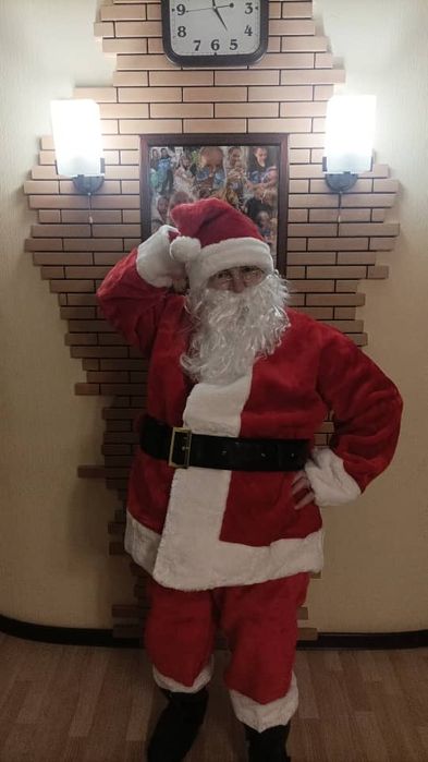 Аренда костюма Санта Клауса, добротный дорогой!