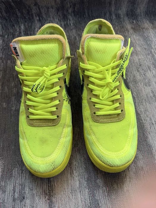 Nike Airforce 1 Low Off-White Volt