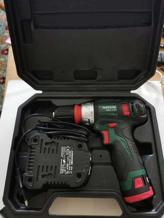 Mașină de găurit și înșurubat Parkside PBSA 12 A1