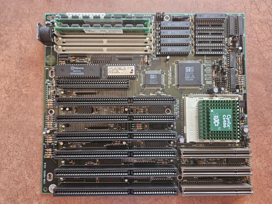 Kit retro sk3 Cyrix CX486 DX2 50Mhz