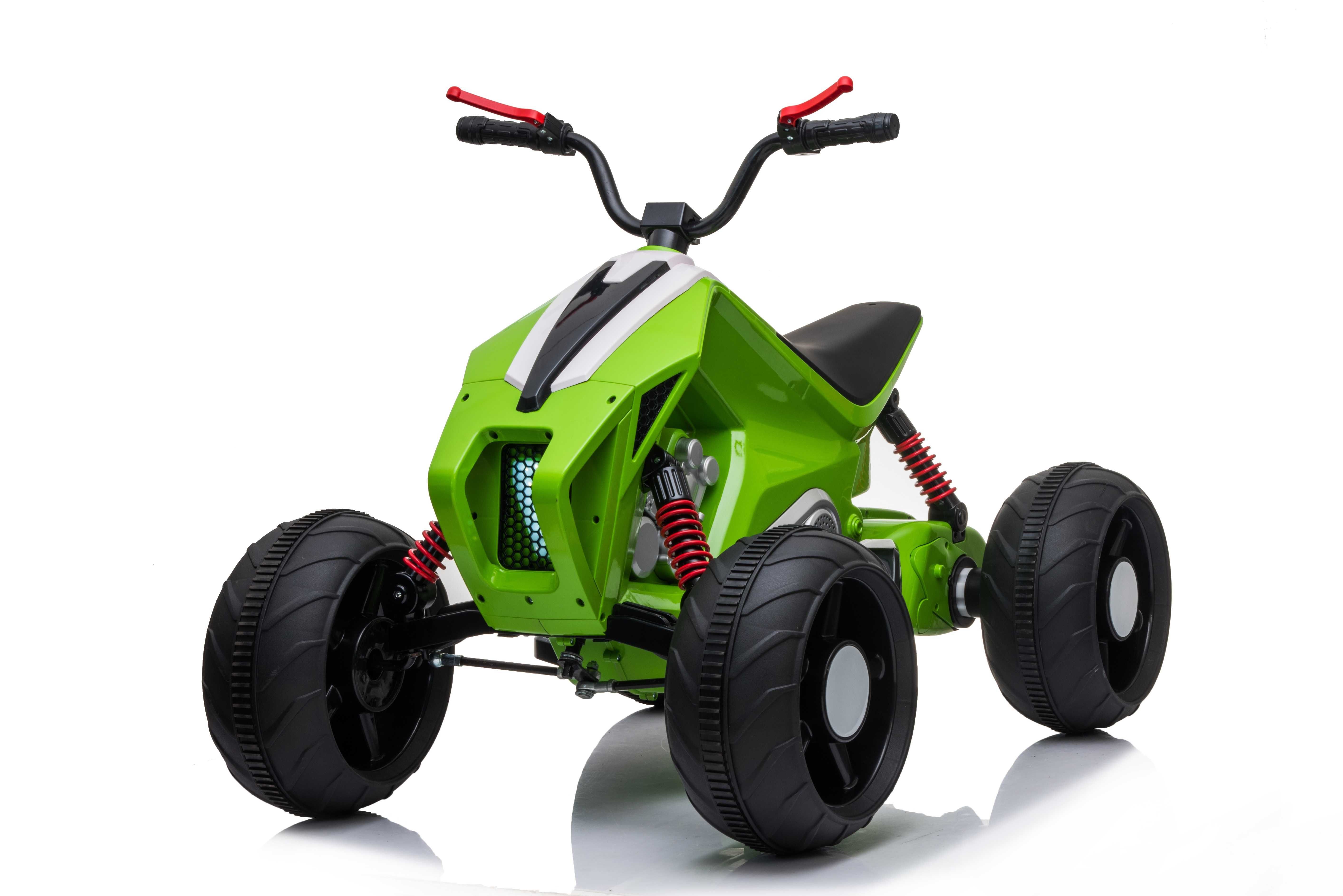 ATV electric Kinderauto BJ718 2x45W 12V, recomandat 3-9 ani #Green